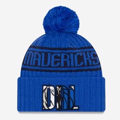 Beli Topi Basket New Era Nba Draft Dallas Maverick Pom Knit Beanie Blue Original Nra6014386312Wosm