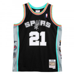 Beli Baju Basket Mitchell N Ness San Antonio Spurs Tim Duncan Hall Of Fame Swingman Jersey Black Original Sasblck97Tdu