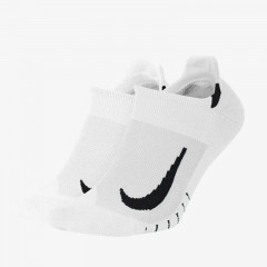 Beli Kaos Kaki Lari Nike 2Pk Multiplier No-Show Socks White Original Sx7554-100