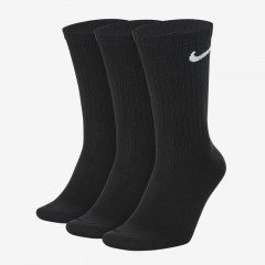 Beli Kaos Kaki Training Nike 3Pk Everyday Lightweight Socks Black Original Sx7676-010