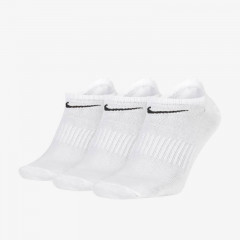 Beli Kaos Kaki Training Nike 3Pk Everyday Lightweight No-Show Socks White Original Sx7678-100