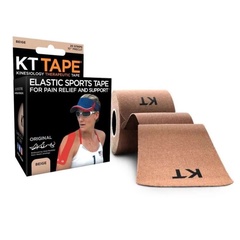 Beli Aksesoris Basket Kt Tape Original Cotton Kinesiology Tape 20 Precut Strips Beige Original Tape-Original-20-Beige