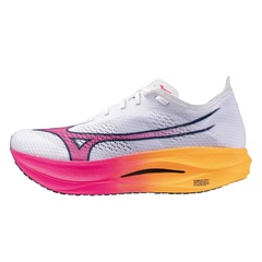 Beli Sepatu Lari Mizuno Wave Rebellion Pro Low White-Pink Tetra-Tang Orange Original U1Gd254311