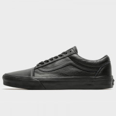 Beli Sepatu Sneakers Vans Old Skool Leather Black Original Vn0003Z6L3A