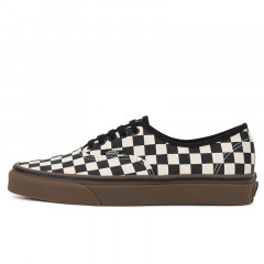 Beli Sepatu Sneakers Vans Authentic Checkerboard Black Gum Original Vn0004Mkibb