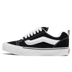 Beli Sepatu Sneakers Vans Knu Skool Black True White Original Vn0009Qc6Bt