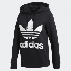 Beli Baju Sneakers Wanita Adidas Wmns Trefoil Hoodie Black Original Ce2408